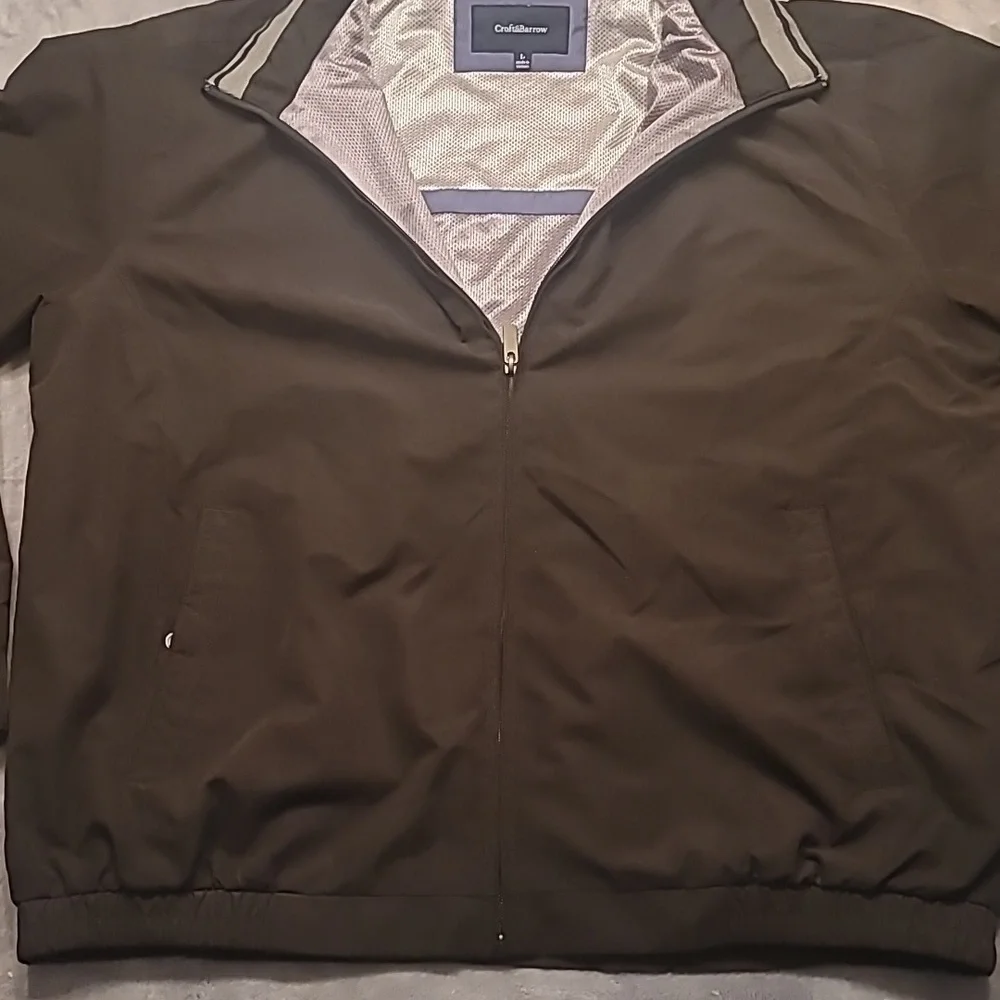 0456. EUC~ Croft & Barrow ~ Black ~ Size Large Retails $100 (NJ-559) 🏌 Golfers! - Picture 2 of 12